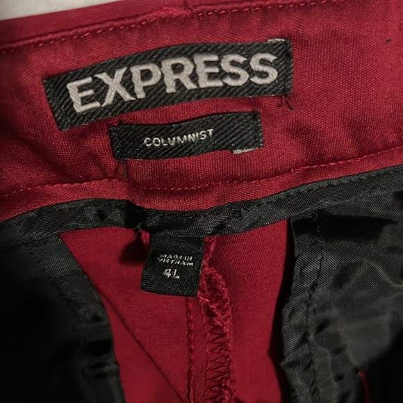 Express Columnist Straight Leg Pant - Picture 2 of 3